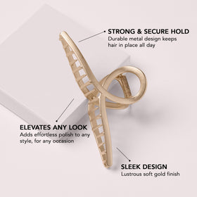 The Hair Edit detail of claw teeth showing secure grip and slip-resistant hold