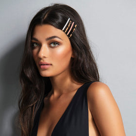 The Hair Edit tortoise pattern detail highlighting multicolor design for subtle flair