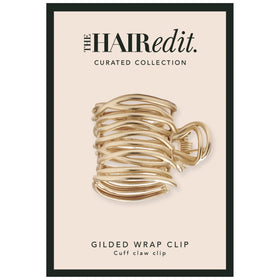 The Hair Edit texture close-up showing soft gold finish for lasting sheen