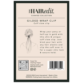 The Hair Edit paired with other hair accessories showing versatile styling options