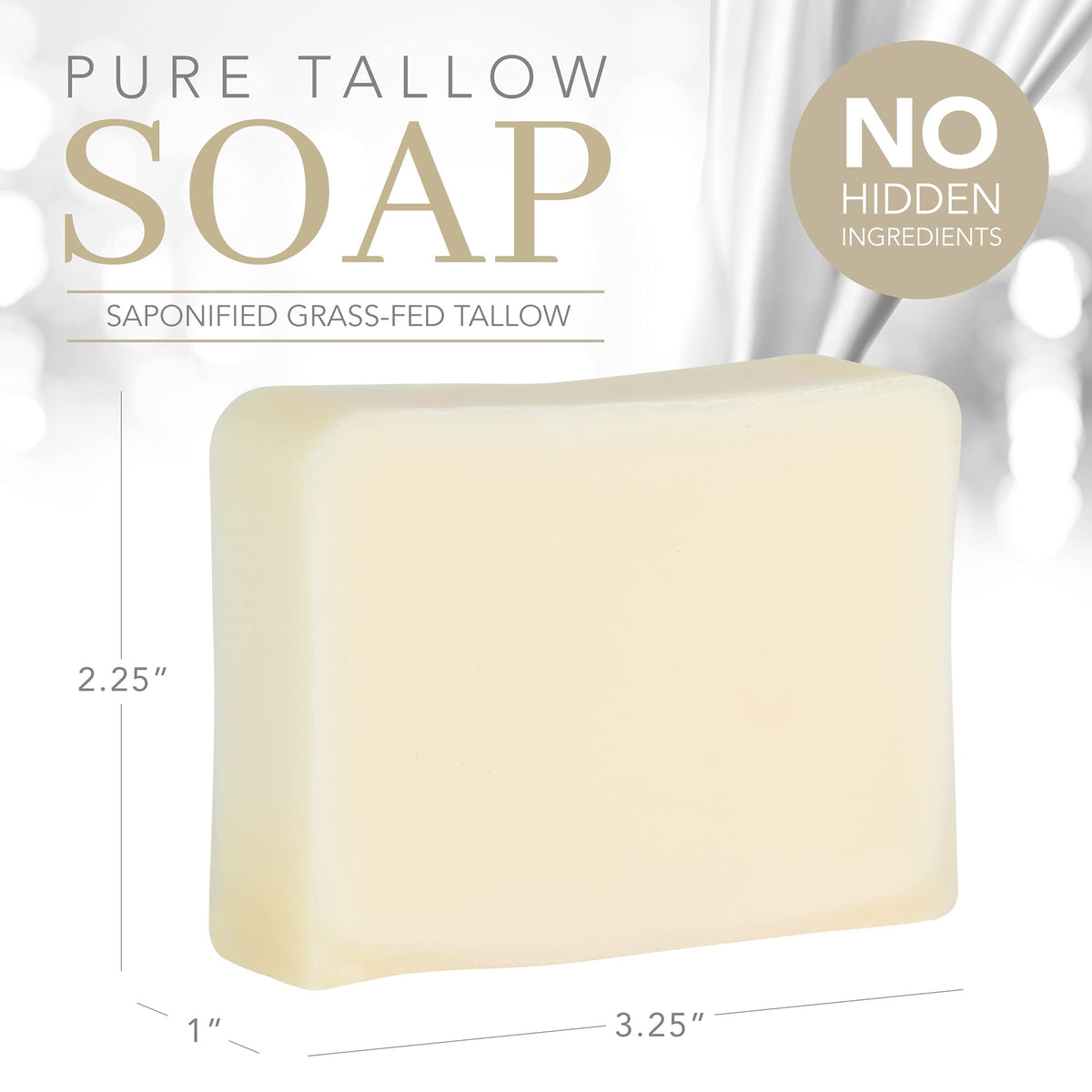 The Healthy Porcupine close up of bar texture highlighting creamy lather
