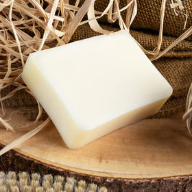 The Healthy Porcupine soap drying on a draining dish to extend lifespan