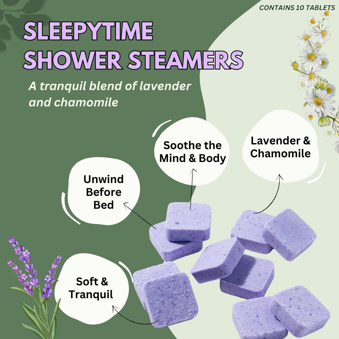 The Herbal Zen close-up of tablet texture illustrating concentrated lavender oil release
