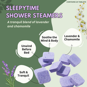 The Herbal Zen close-up of tablet texture illustrating concentrated lavender oil release