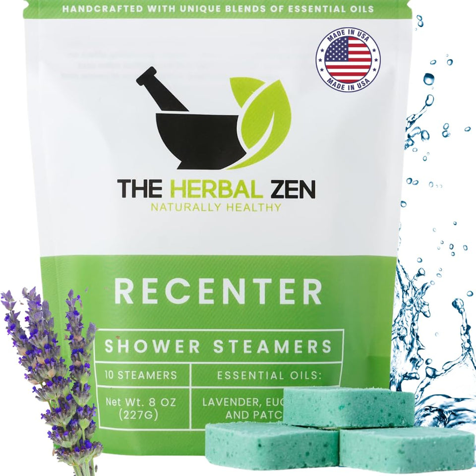 The Herbal Zen front packaging showing 10-pack and calming branding