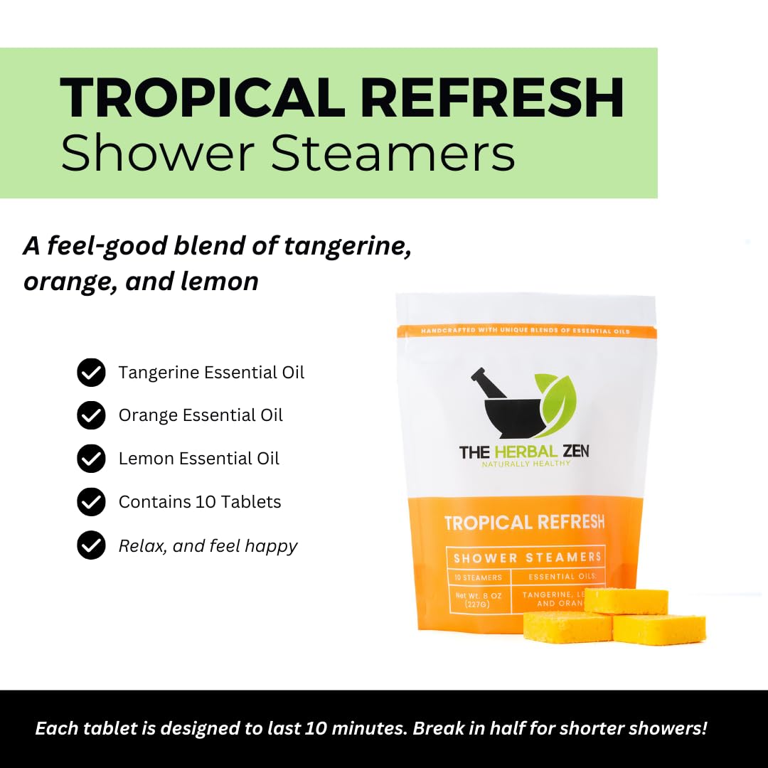 The Herbal Zen close-up showing steamer texture and natural ingredients