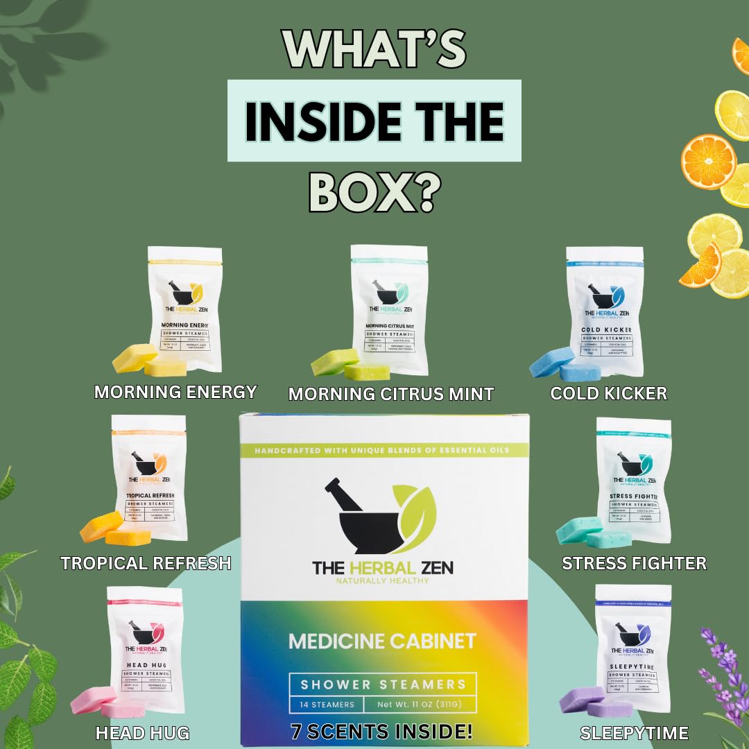 The Herbal Zen tablet texture detail highlighting natural ingredients and purity