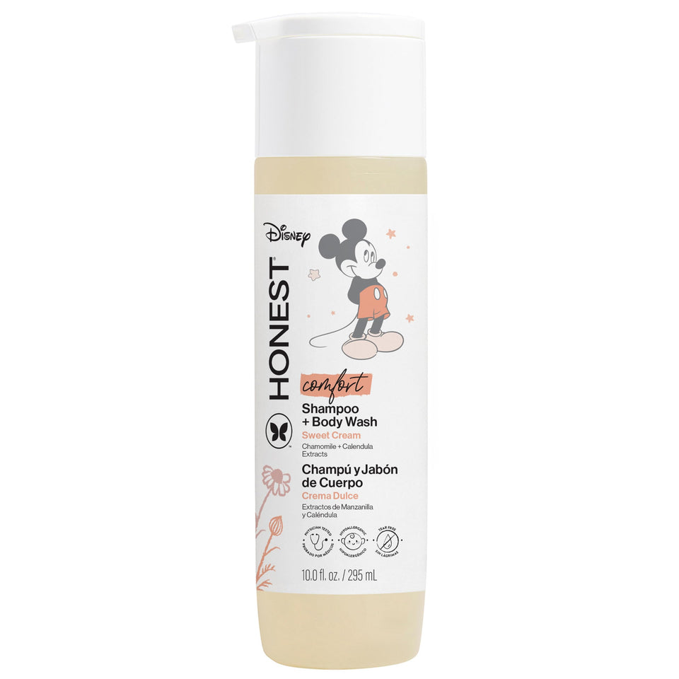 The Honest Company front packaging Sweet Cream showing baby safe formula