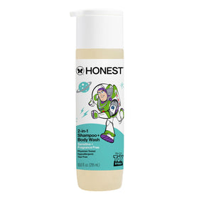 The Honest Company front packaging with Toy Story character for kid-friendly appeal