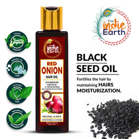 The Indie Earth oil applied to scalp during massage to boost circulation and nourishment