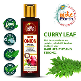 The Indie Earth oil texture on hand showing lightweight consistency for easy absorption