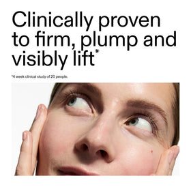 The INKEY List cream close-up showing smooth texture for immediate softening
