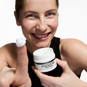 The INKEY List in a morning sink setting illustrating layering under sunscreen