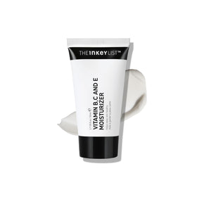 The INKEY List front packaging showing tube and branding, conveys portability benefit