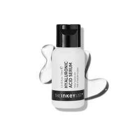 The INKEY List front packaging showing bottle and brand, highlights lightweight hydration