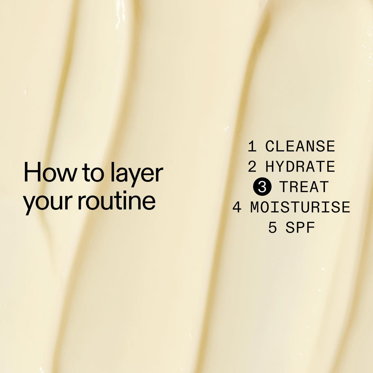 The INKEY List label highlighting mandelic acid and retinol blend
