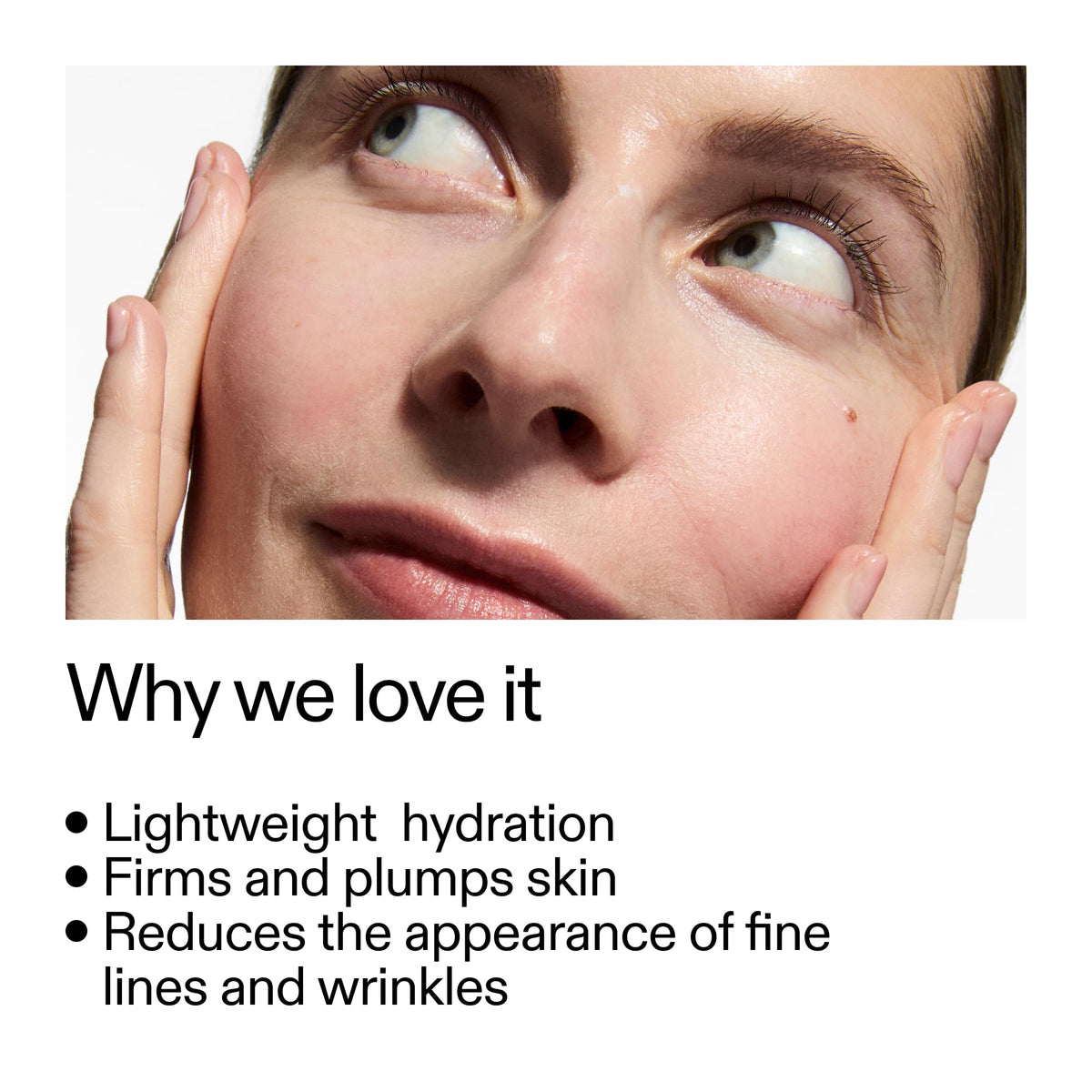 The INKEY List peptide moisturizer open texture close-up highlighting fast-absorbing feel