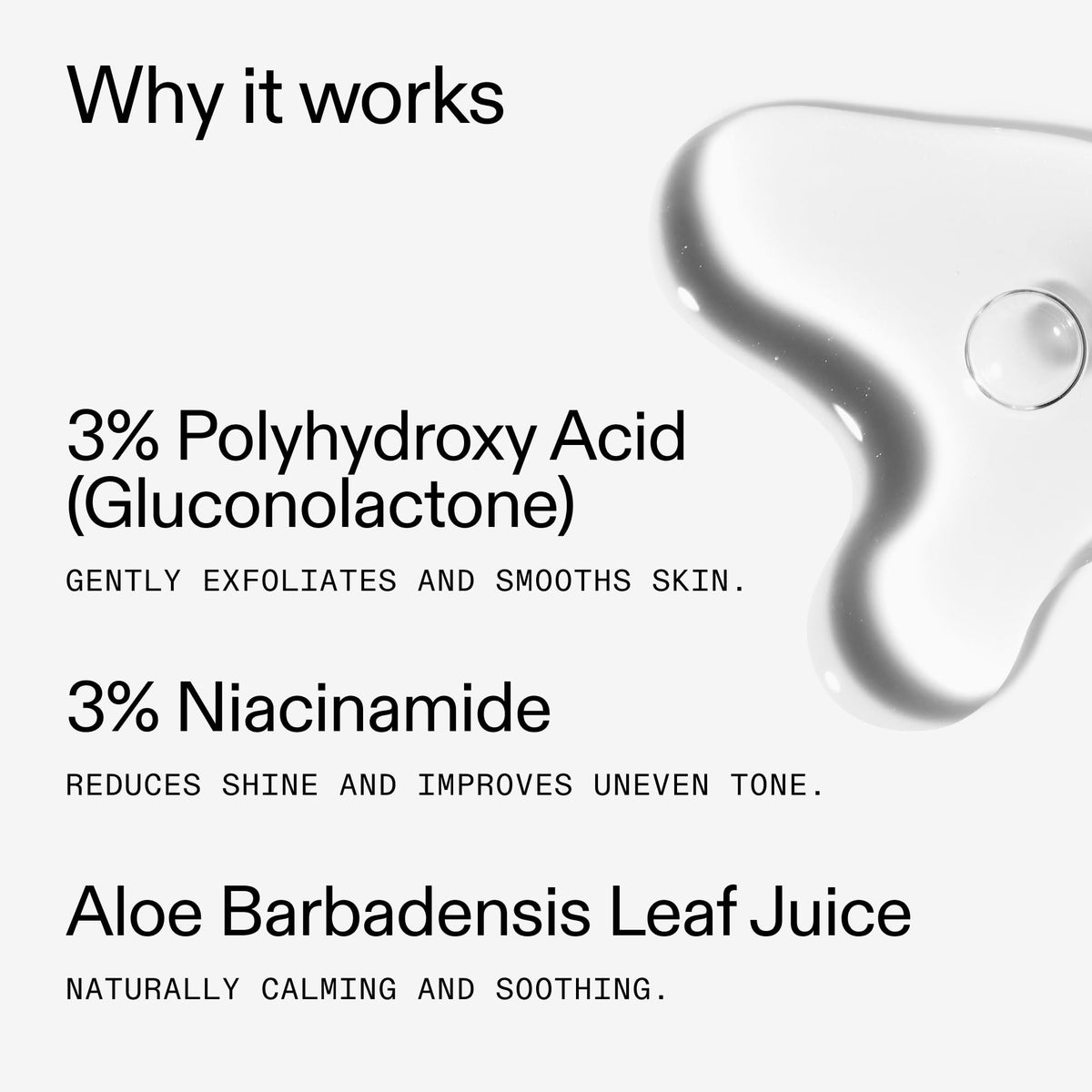 The INKEY List PHA Toner held in hand to show 100ml size and travel-friendly benefit