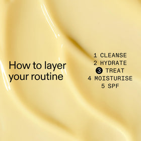 The INKEY List texture closeup showing lightweight serum for easy absorption