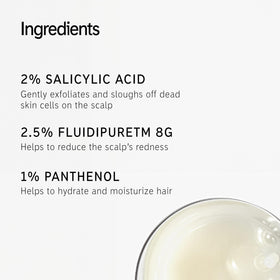 The INKEY List ingredient label with salicylic acid listed, indicating exfoliating action