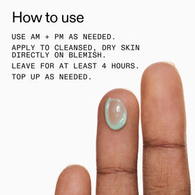 The INKEY List beside a coin for 15ml size comparison, clarifies travel-friendly benefit