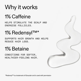 The INKEY List serum texture pouring into hand to show lightweight, absorbent formula