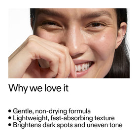 The INKEY List dropper dispensing serum texture for lightweight layering