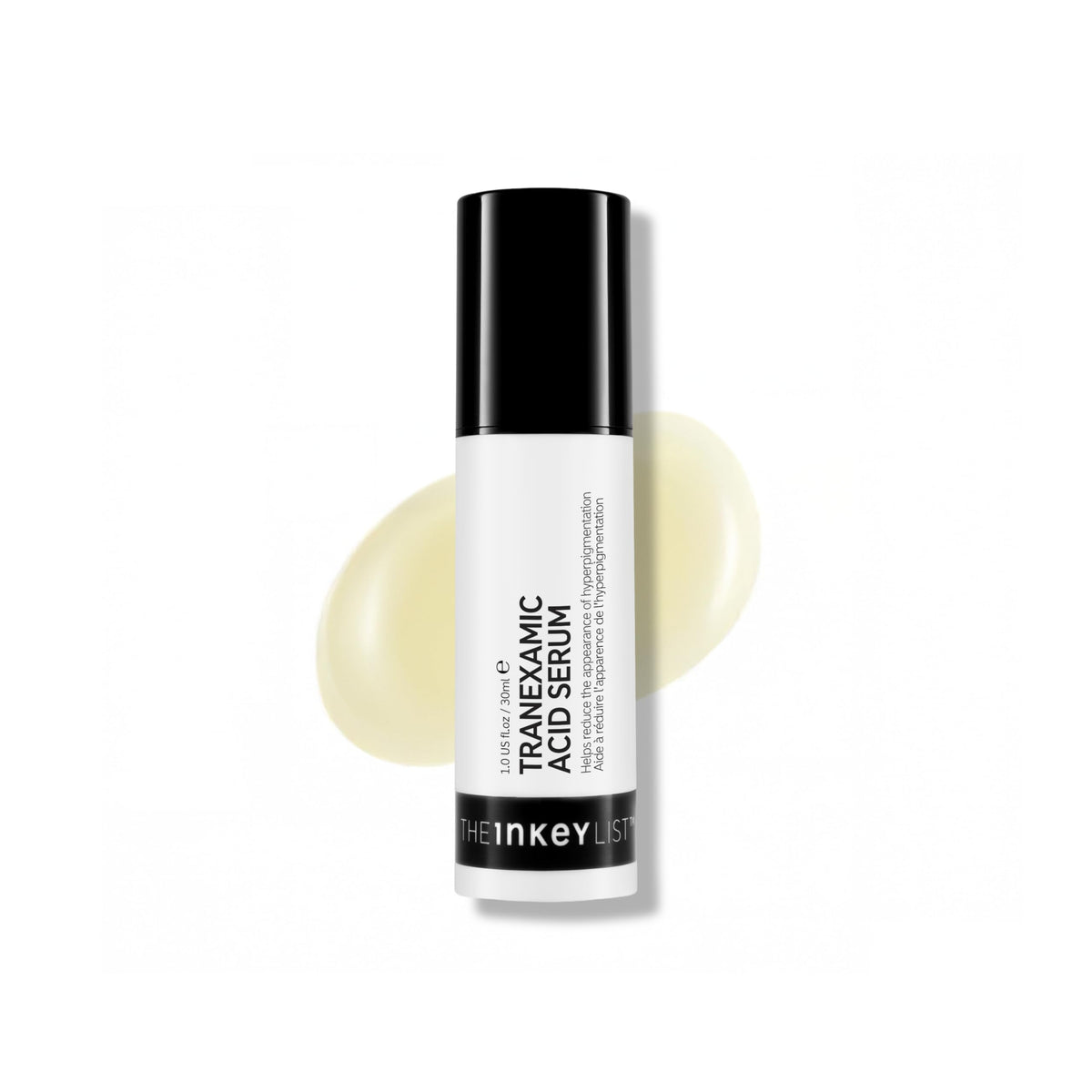 The INKEY List front packaging showing bottle and label with clear benefit