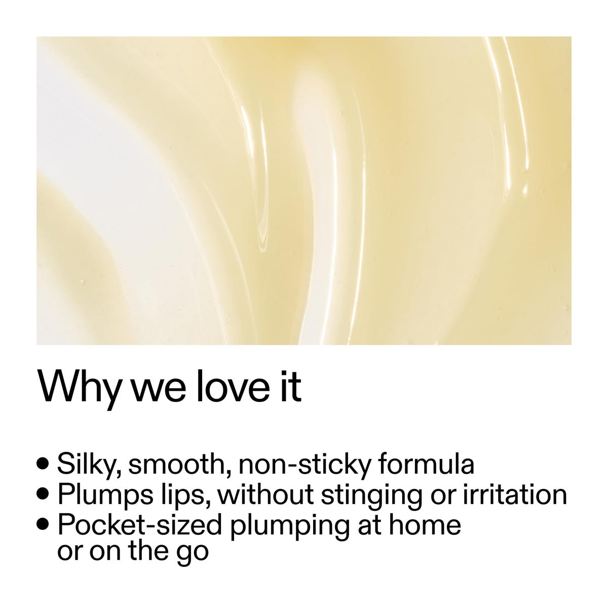 The INKEY List close-up of balm texture highlighting smooth hydration