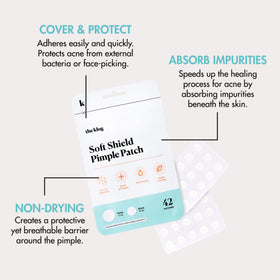 the klog patch under light makeup keeping blemish covered during day