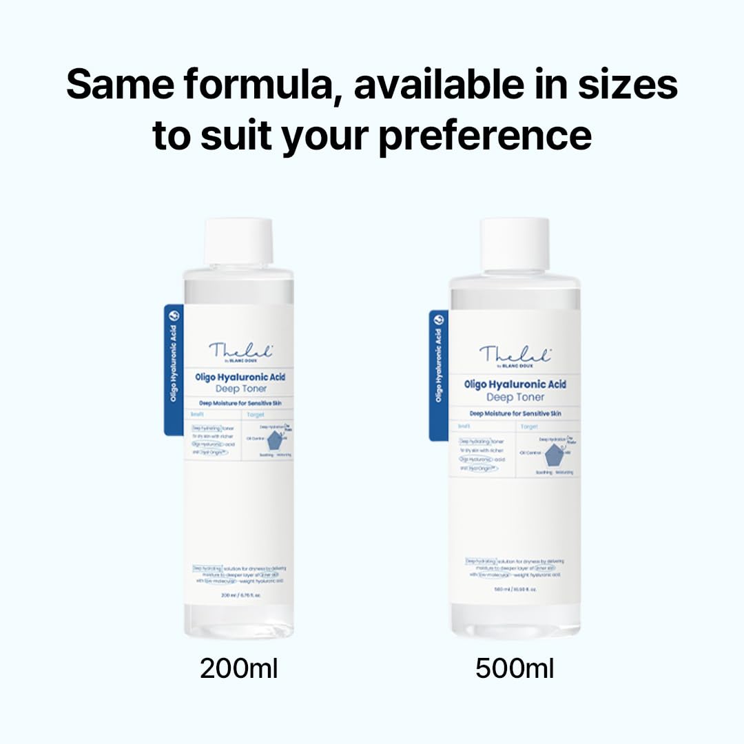 THE LAB by BLANC DOUX toner on bathroom shelf styled to show daily routine compatibility
