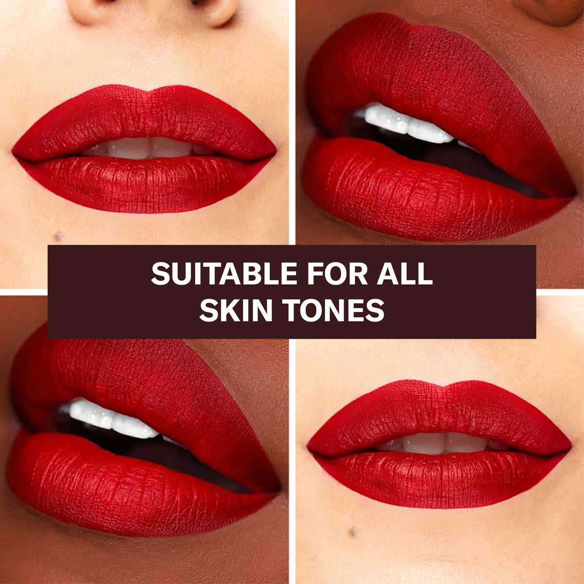 The Lip Bar wand applicator poised for precise one-swipe coverage