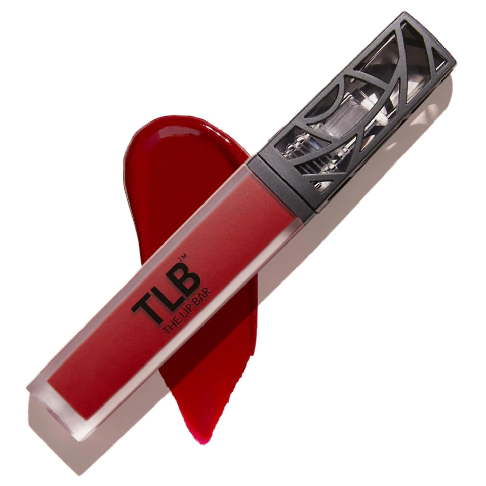 The Lip Bar front tube of Bawse Lady showing bold color and portability