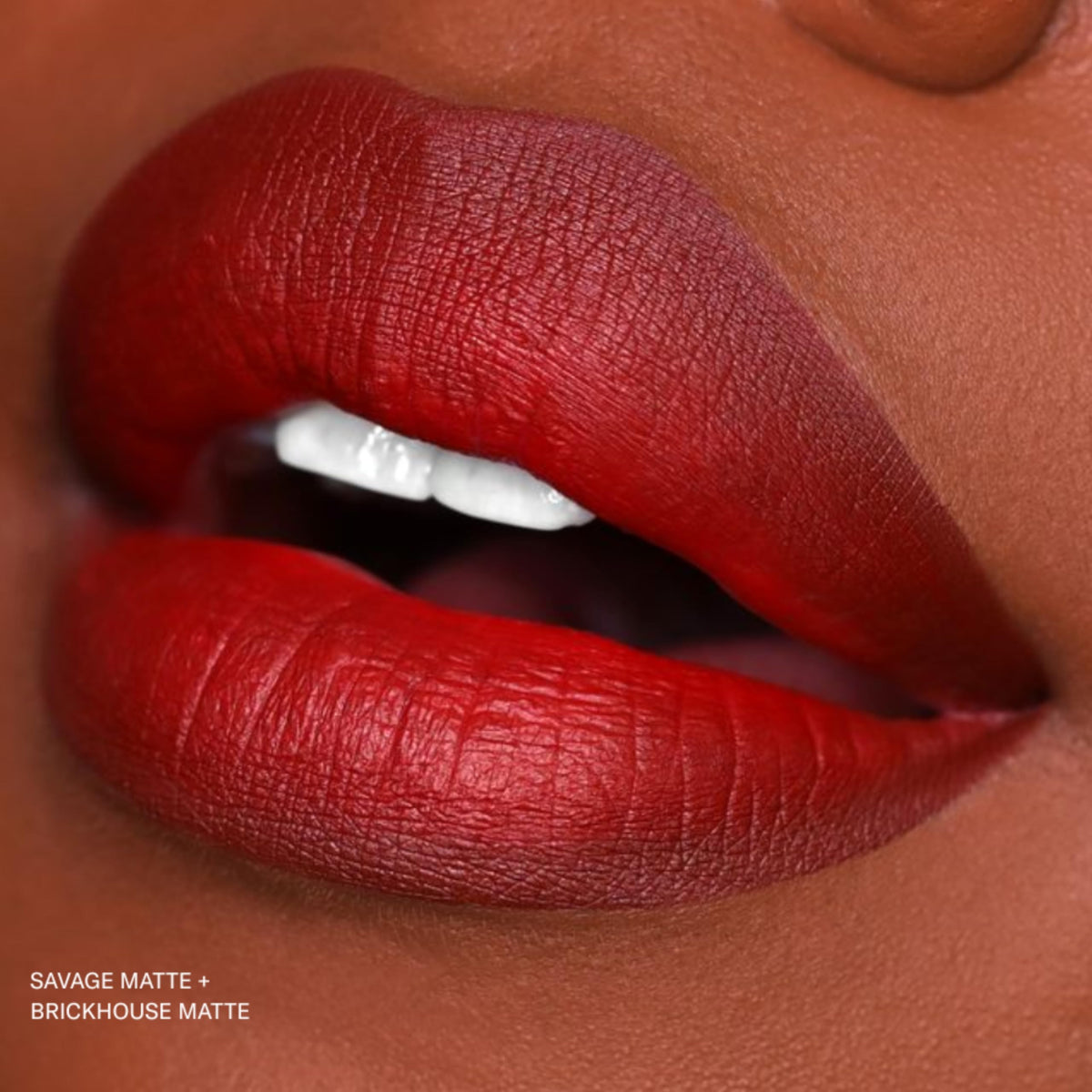 The Lip Bar Brickhouse flatlay with lip balm showing prepping routine
