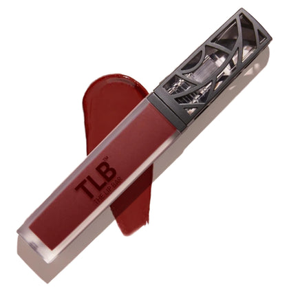 The Lip Bar Brickhouse front packaging showing shade and benefits