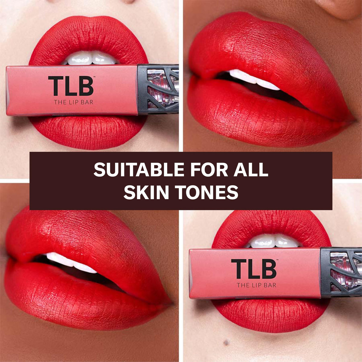 The Lip Bar Hot Mama applicator close-up reveals creamy glide and precision