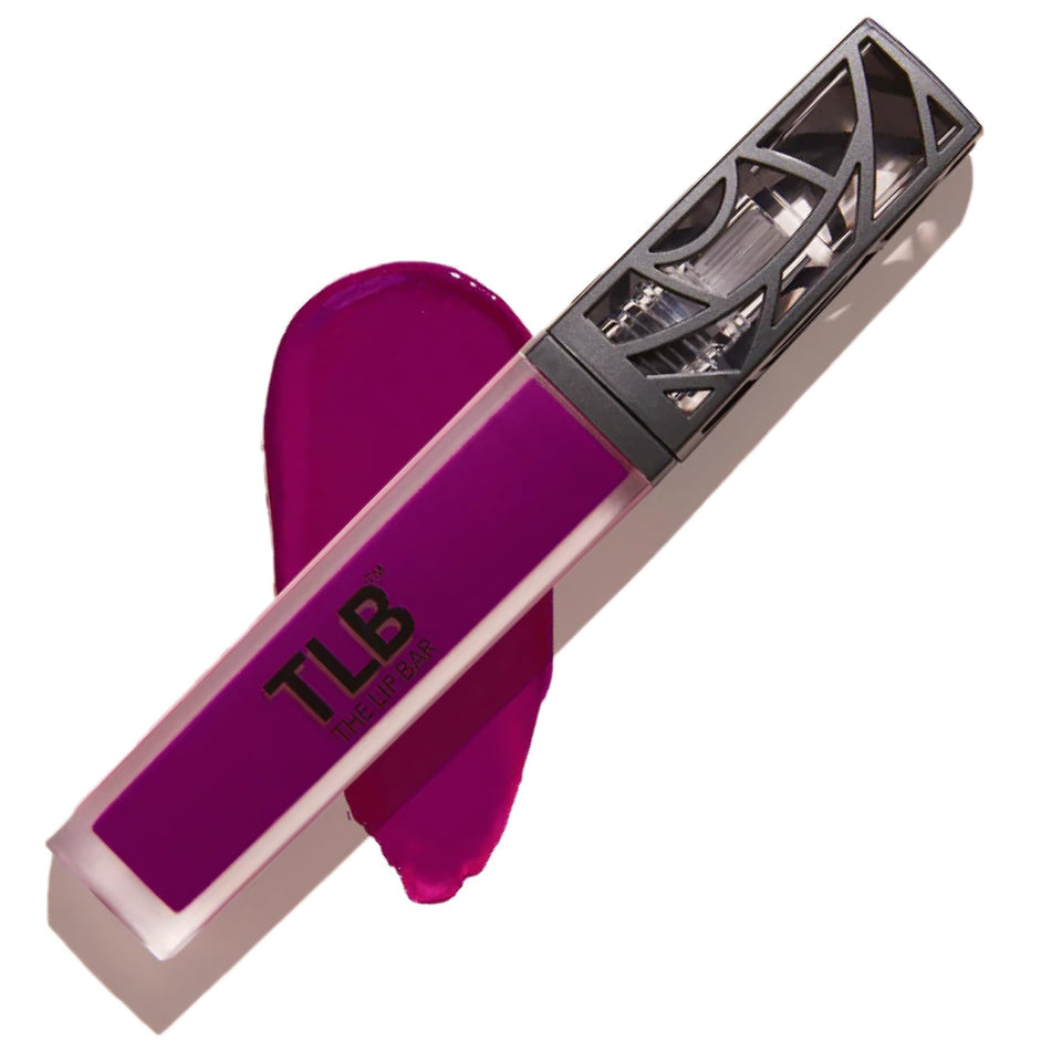 The Lip Bar Prima Donna front packaging shows bold fuchsia color and benefits