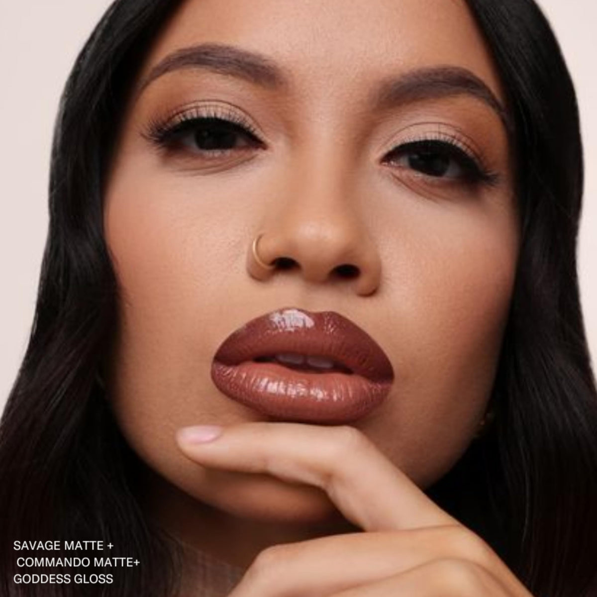 The Lip Bar Savage in an evening-out setting demonstrating long-wear confidence