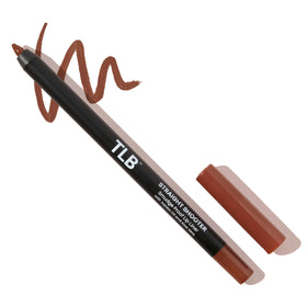 The Lip Bar Straight Shooter front packaging shows shade and sleek pencil for easy selection