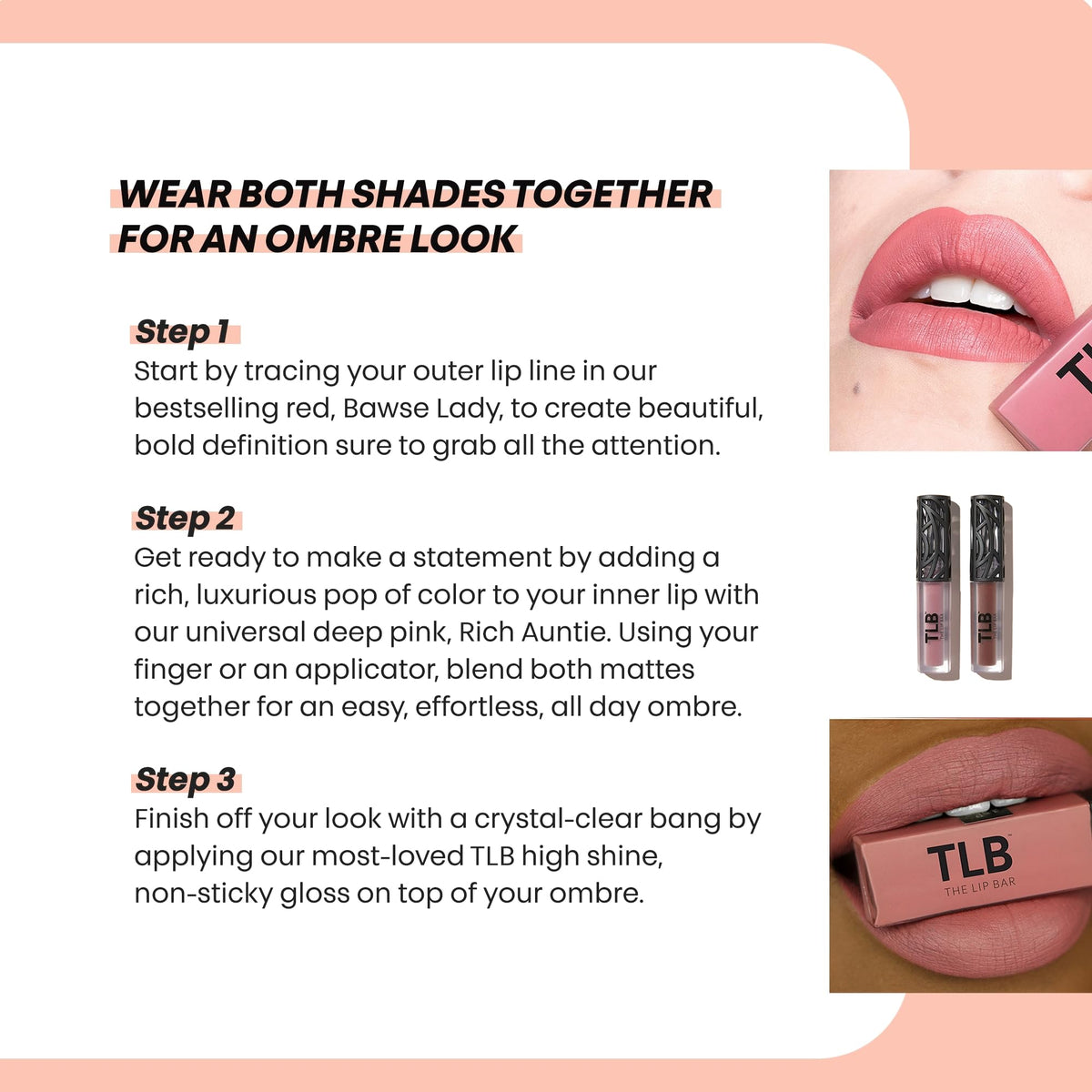 The Lip Bar Curlfriend mauve pink swatch on skin showing smooth pigment payoff and blendable finish
