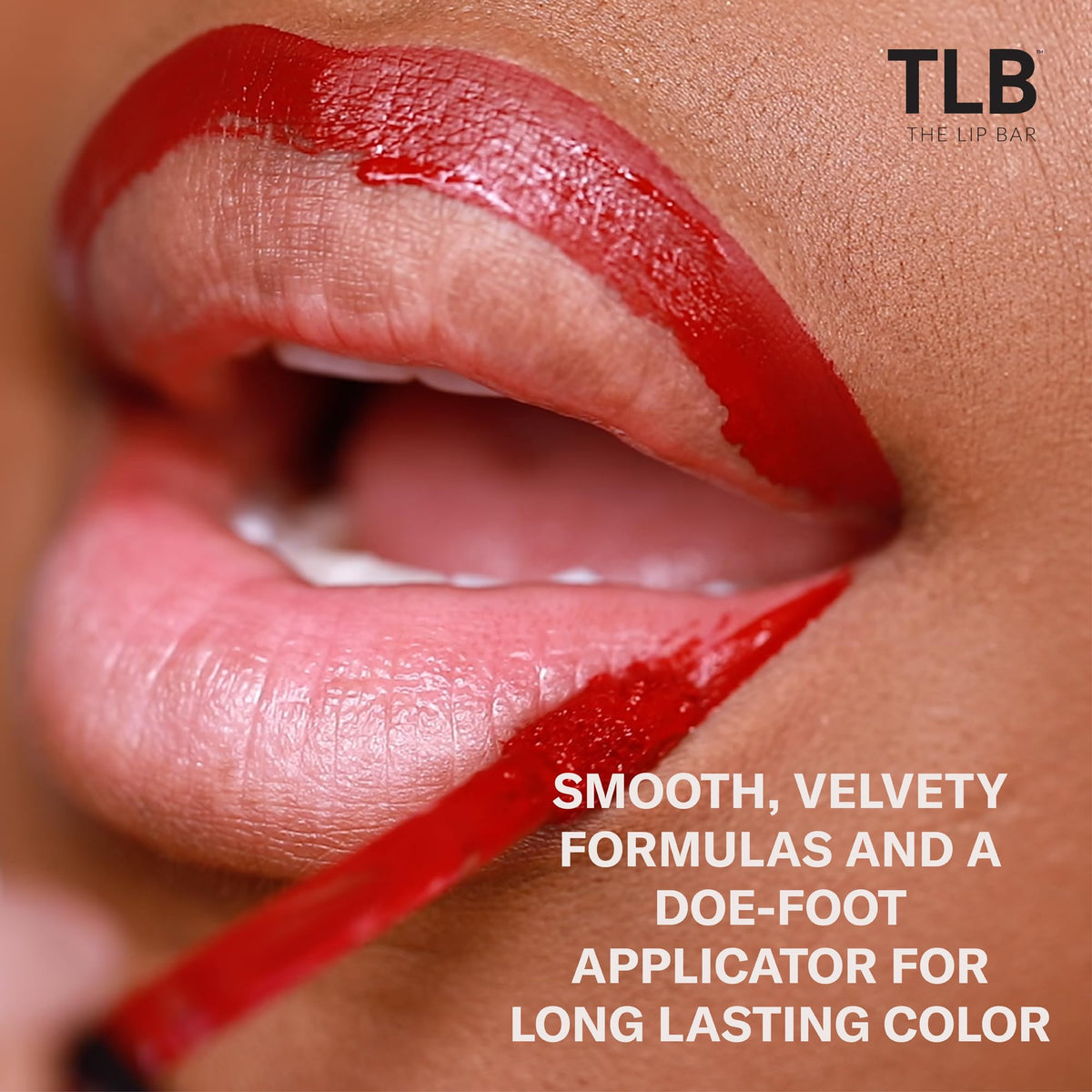 The Lip Bar Prima Donna swatch texture showing fuchsia purple vibrancy and comfort