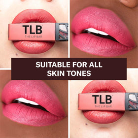 The Lip Bar applicator wand with product on tip demonstrating easy precise application