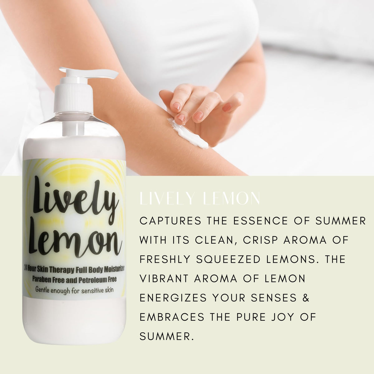 The Lotion Company pump dispensing lotion for quick absorption benefit