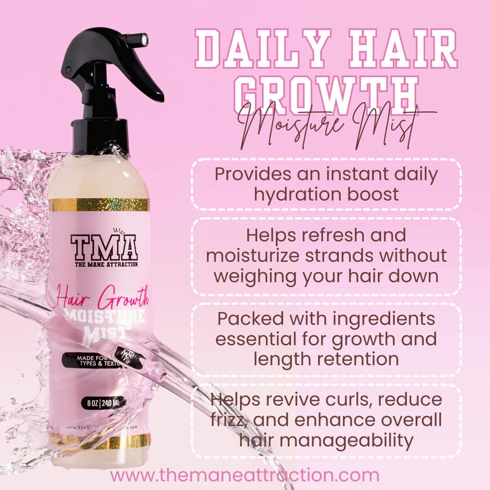The Mane Attraction with aloe and honey ingredients highlighting gentle nourishment