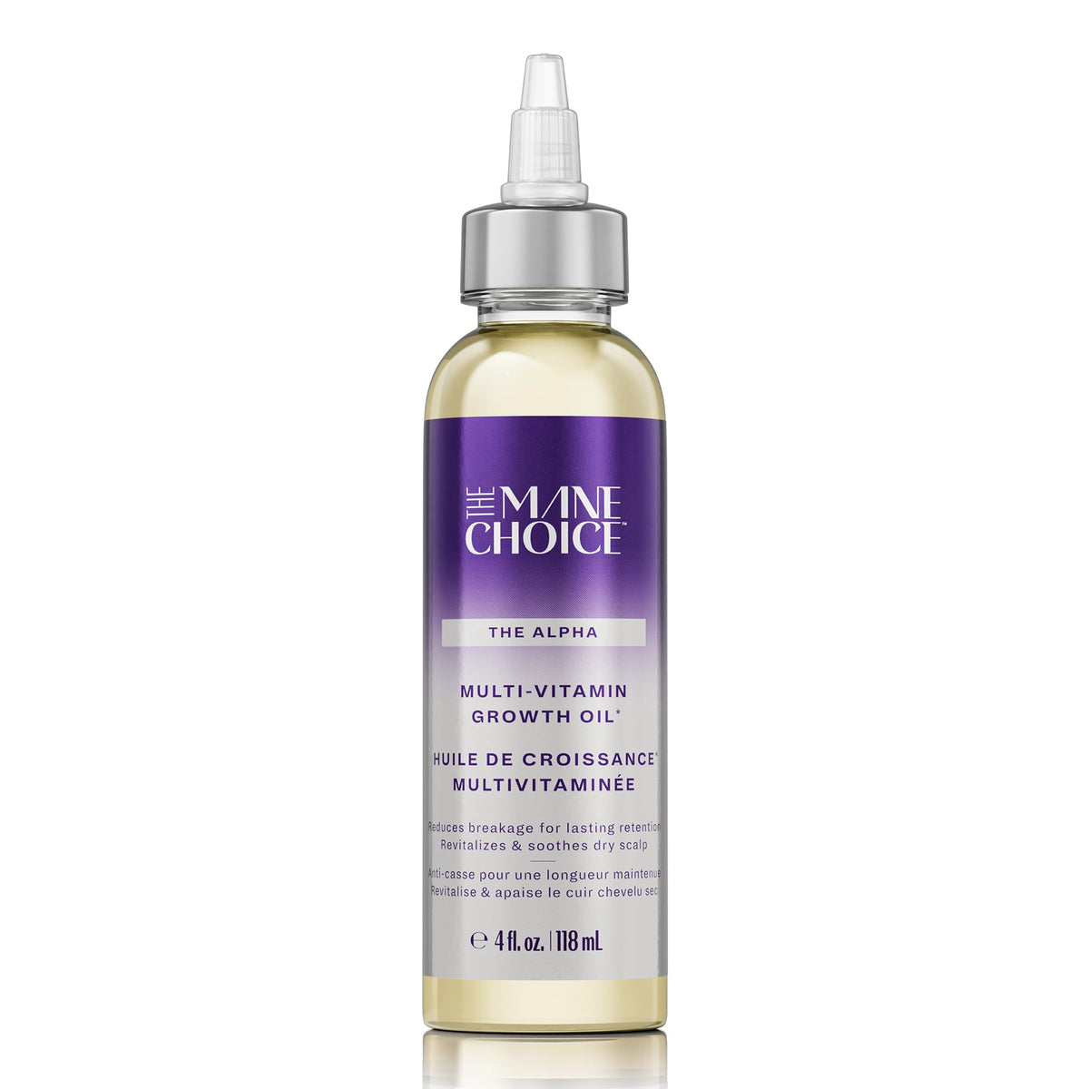 The Mane Choice front packaging showing bottle and branding for easy identification