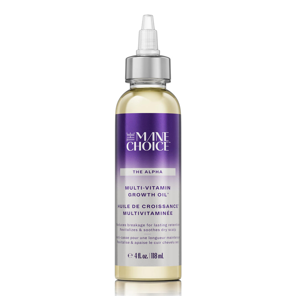 The Mane Choice front packaging showing bottle and branding for easy identification