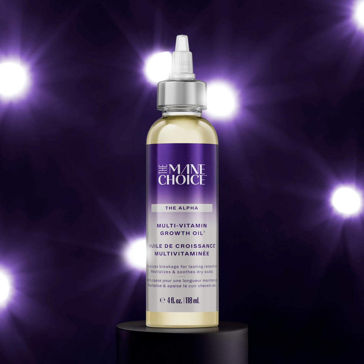 The Mane Choice applied to scalp during massage to soothe and refresh scalp