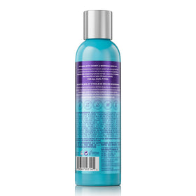 The Mane Choice 8 oz bottle beside a ruler showing true size