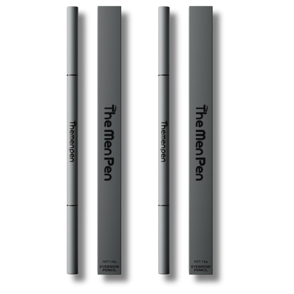 The Men Pen front packaging showing compact grooming pen and shade benefits