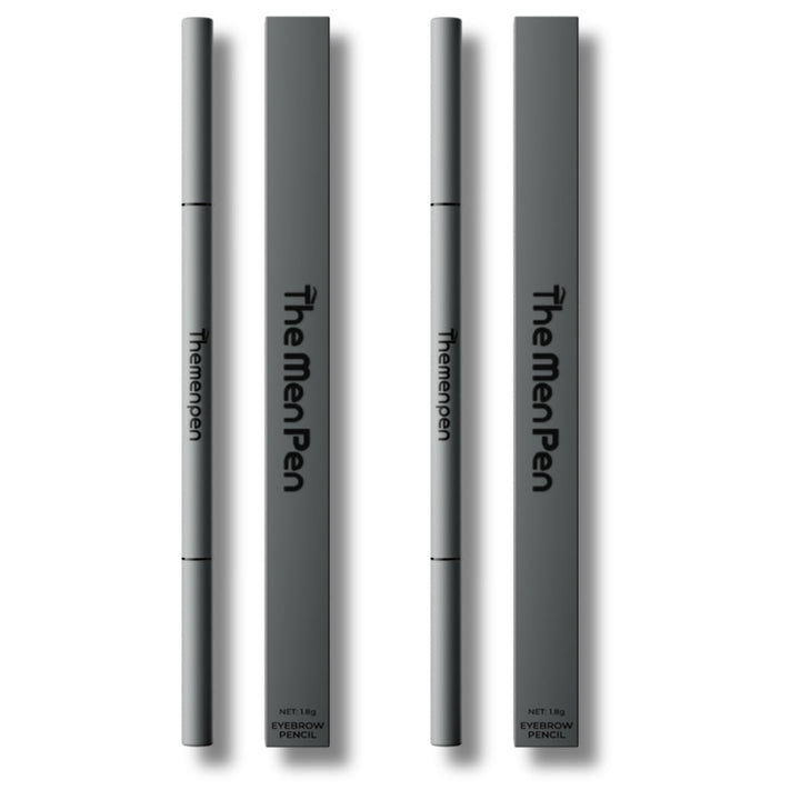 The Men Pen front packaging showing compact grooming pen and shade benefits